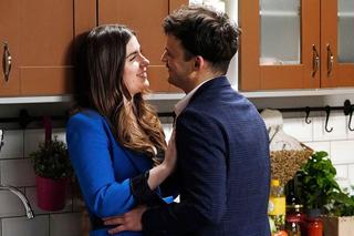 Barwy szczęścia odc. 2889. Agata (Natalia Zambrzycka), Ignacy Kieliszewski (Olaf Staszkiewicz)