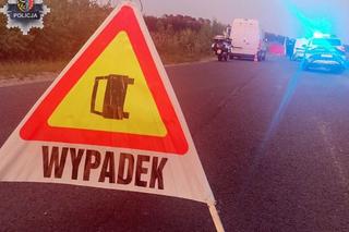 Rowerzysta zginął w czołówce z samochodem