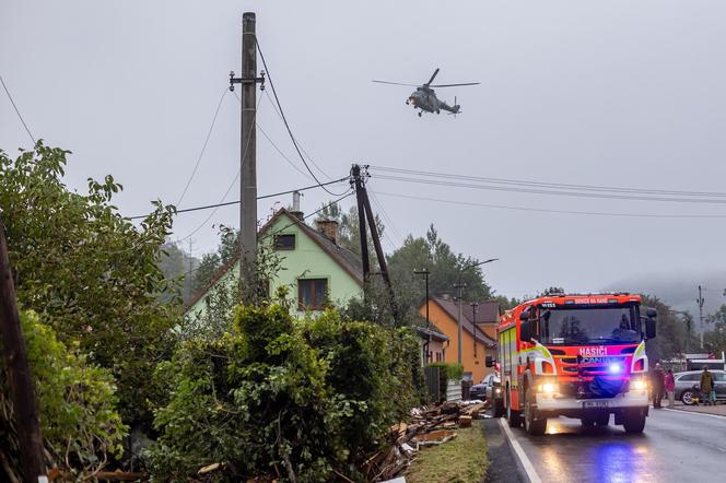 Czechy, powódź.