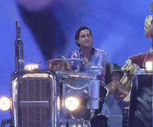 Sanah z mężem na Stadionie Narodowym