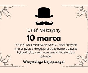 Dzień Mężczyzny - śmieszne życzenia i wierszyki