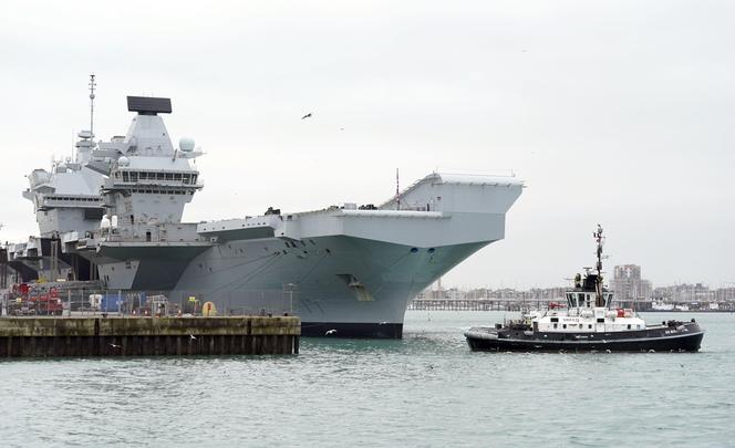 Brytyjski lotniskowiec HMS „Queen Elizabeth" 