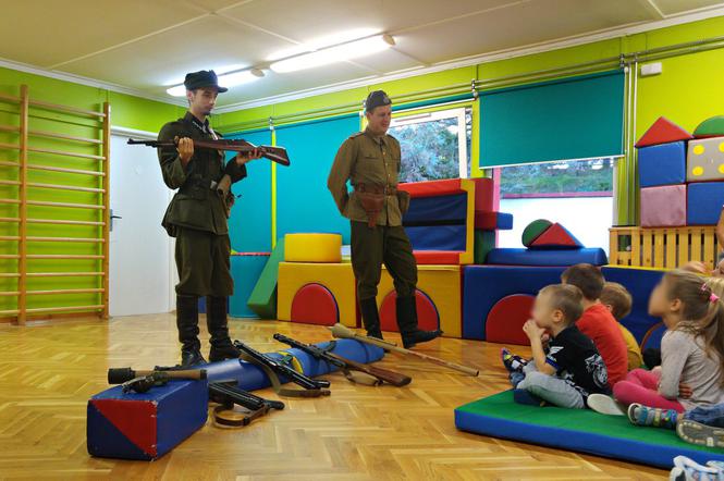 Lekcja patriotyzmu w bielskim przedszkolu