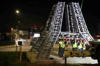 Wieża Eiffla w Rybniku widoczna jest z wielu kilometrów