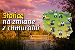 Polska: Pogoda na środę. Słońce na zmianę z chmurami [INFOGRAFIKA]