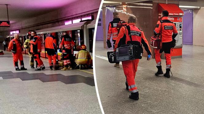 Horror na stacji metra. Pociąg śmiertelnie potrącił człowieka