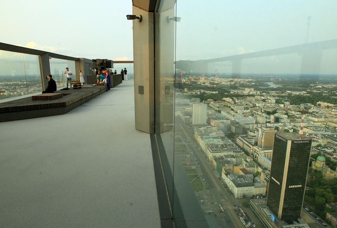 Nowy taras widokowy na szczycie Varso Tower