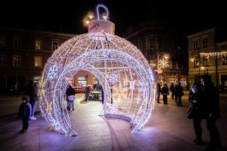 Iluminacje świąteczne na Piotrkowskiej