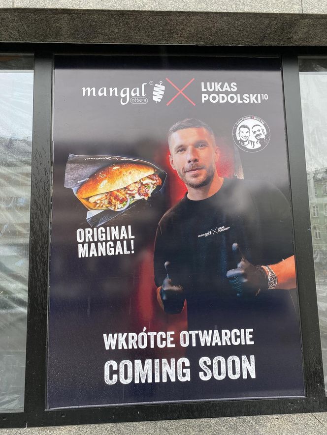 Lukas Podolski otwiera kebab w Zabrzu 