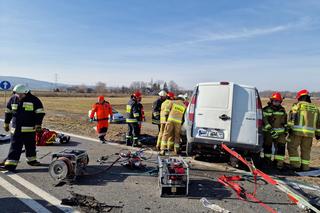 Wojnicz. Śmiertelny wypadek na drodze wojewódzkiej nr 975