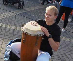 Piknik Rodzinny „Sport wzbogaca - nałóg zatraca na Kopcu Wyzwolenia w Piekarach Śląskich 