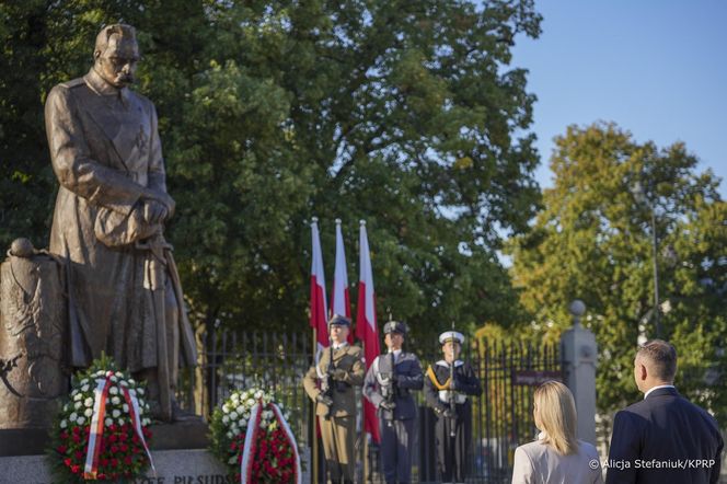 Marta Nawrocka. Obchody Święta Wojska Polskiego