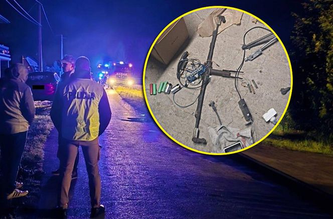 Skierniewice. 46-latka pracował w domu nad własną bombą. Policja mówi o arsenale [ZDJĘCIA].