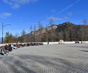 Zakopane. Centrum przesiadkowe w Kuźnicach. Słynna patelnia