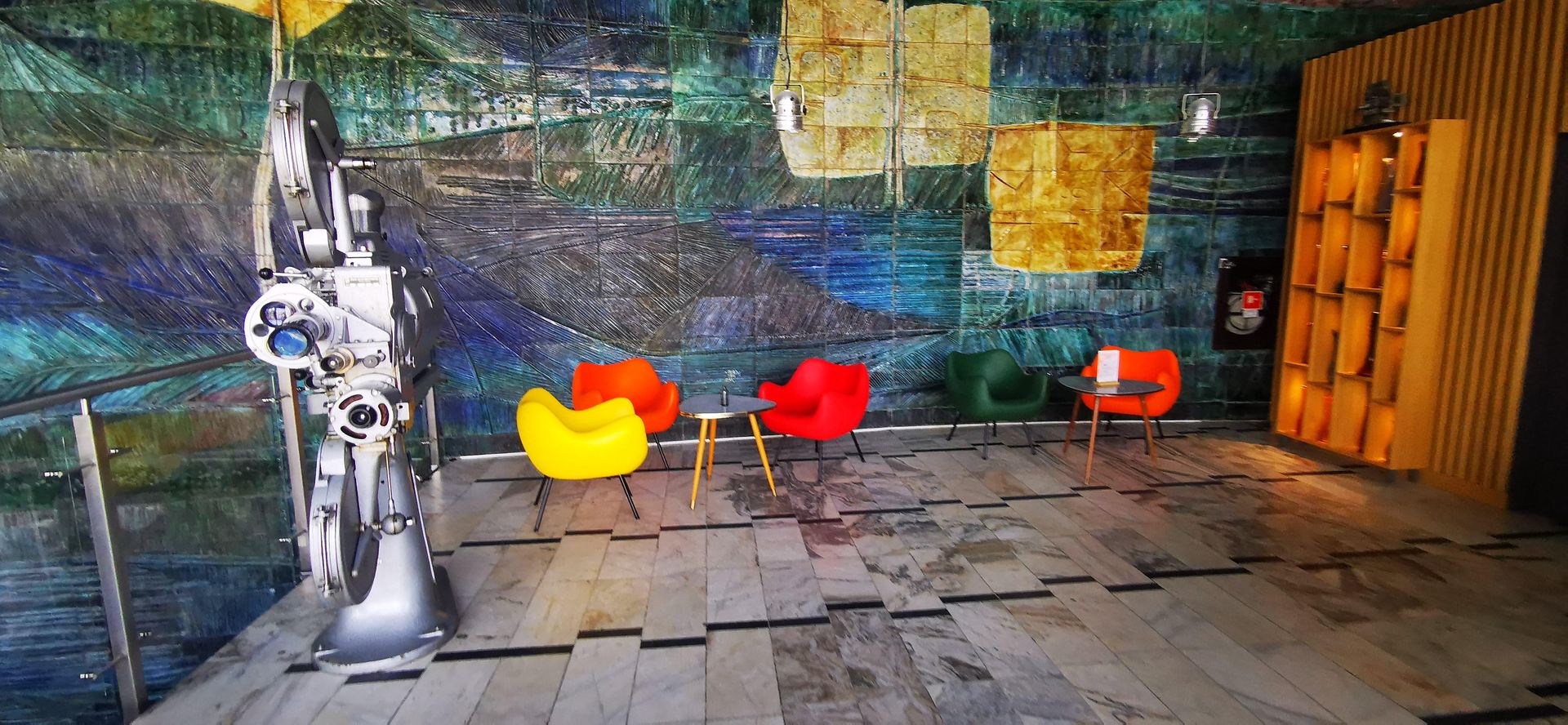 Kino Kijów w Krakowie - wnętrze