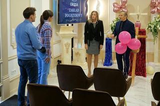 Pierwsza miłość, odcinek 3896: Lucynka (Delfina Wilkońska), Maurycy (Dawid Dziarkowski)