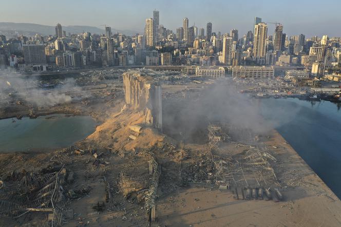 Potężny wybuch w Bejrucie