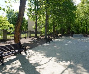 Różanka w Parku Planty po remoncie