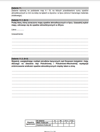 Matura próbna 2021: Geografia poziom rozszerzony. Zobacz arkusze CKE i odpowiedzi