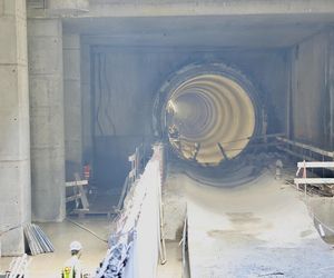 Ekipa „Super Expresu” na budowie ostatniego odcinka linii metra M2. Pod Bemowem praca wre