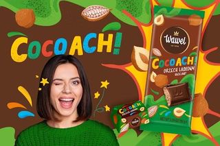 Tabliczka o smaku orzechów laskowych. Wawel rozwija markę CocoACH! 