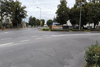 Skrzyżowanie ulic Norwida i Obrońców Lwowa