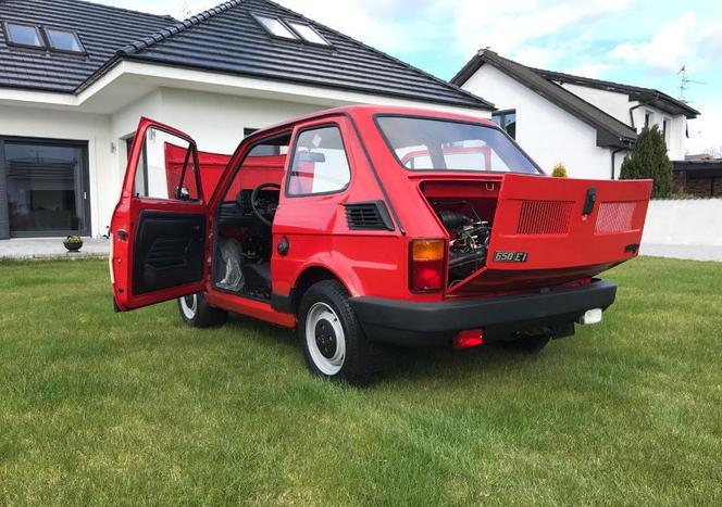 Prawie nowy Fiat 126p na sprzedaż. „Maluch” za 150 tys. zł