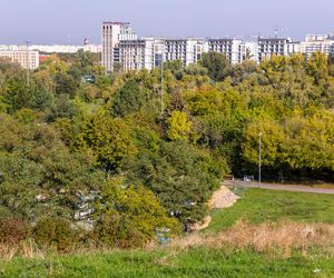 Budowa skateparku pod Kopą Cwila na warszawskim Ursynowie