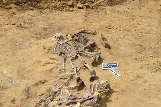 Szczątki kolejnych sześciu osób na Górkach Czechowskich w Lublinie