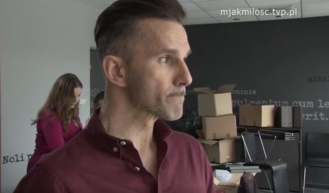 M jak miłość odc. 1669 po wakacjach 2022. Kamil Gryc (Marcin Bosak)