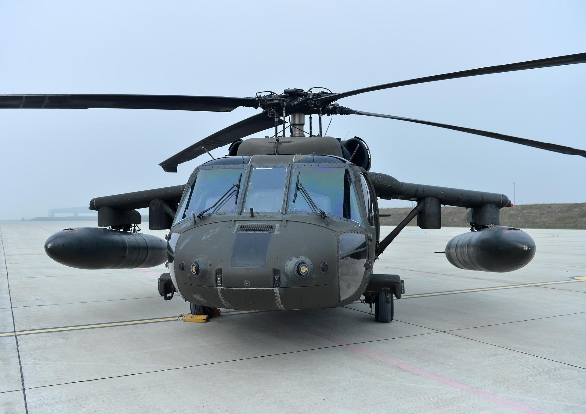Chorwackie śmigłowce Mi-8MTV-1 oraz UH-60M Black Hawk