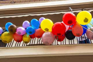 Balony na balkonie