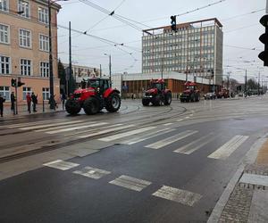 Protest rolników w Olsztynie 20 lutego