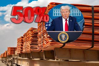 Trump uderza cłami w miedź. 50 proc. cła mają odrodzić amerykański przemysł