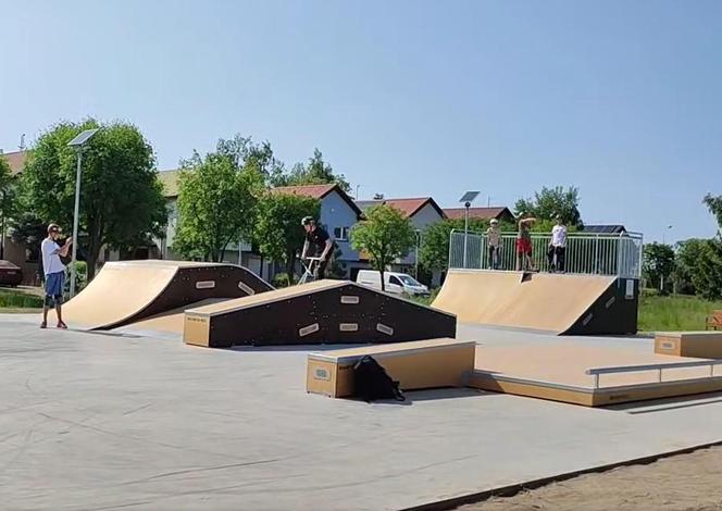 Skatepark na Gronowie w Lesznie 