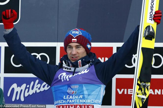 Kamil Stoch po zwycięstwie w Garmisch-Partenkirchen