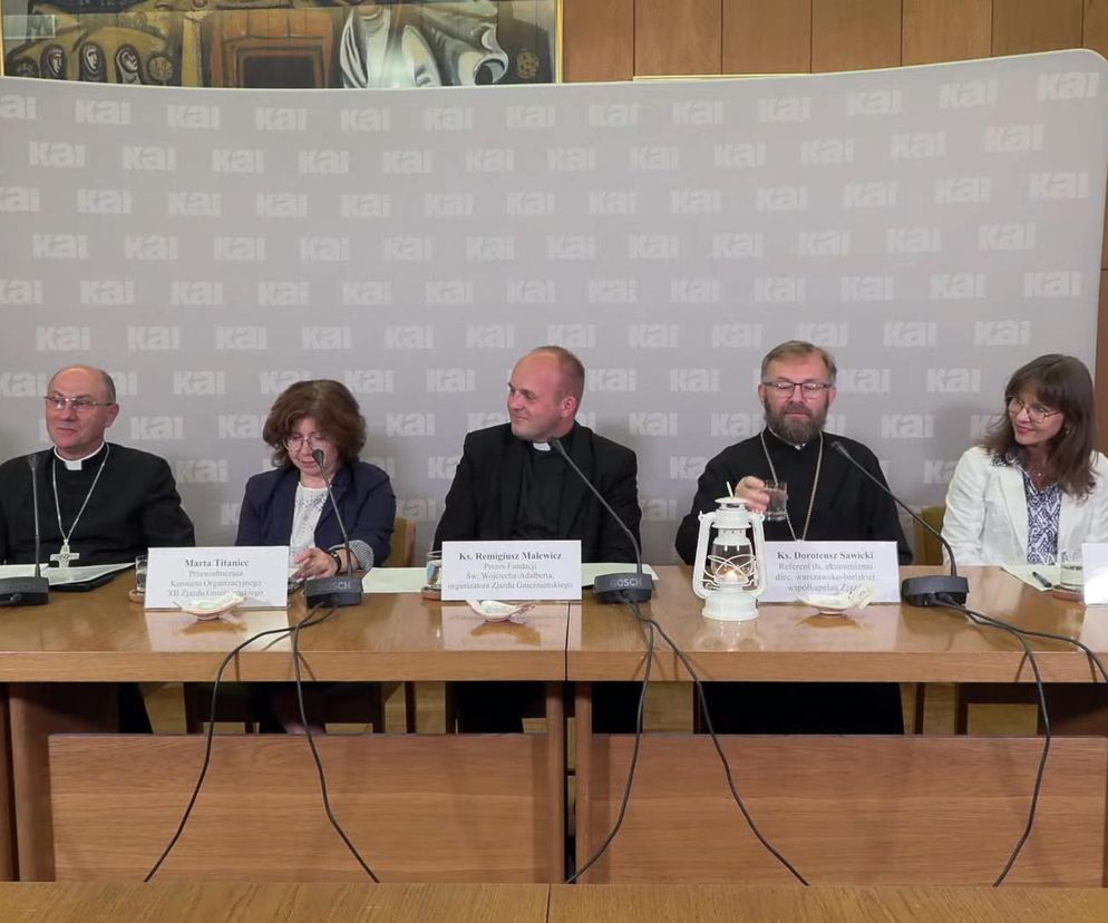 Konferencja prasowa przed XII Zjazdem Gnieźnieńskim