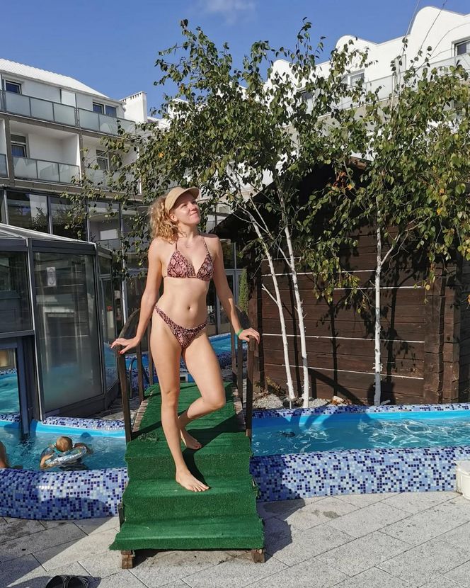 Agnieszka Korneluk poza parkietem