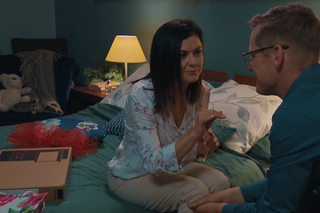 M jak miłość, odcinek 1682: Kinga (Katarzyna Cichopek), Piotrek (Marcin Mroczek)