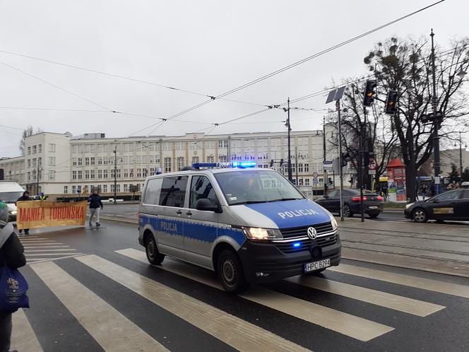 Toruń miał swoją manifestację feministyczną. Zobacz jak wyglądała