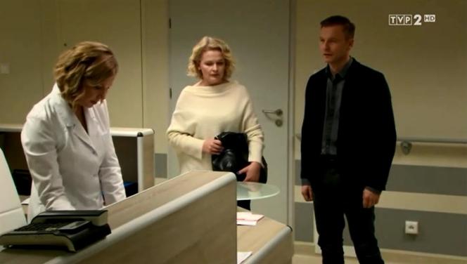 M jak miłość odc. 1139. Andrzej (Krystian Wieczorek), Marta (Dominika Ostałowska)