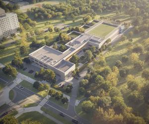 Budowa nowej szkoły na na Białołęce - wizualizacja