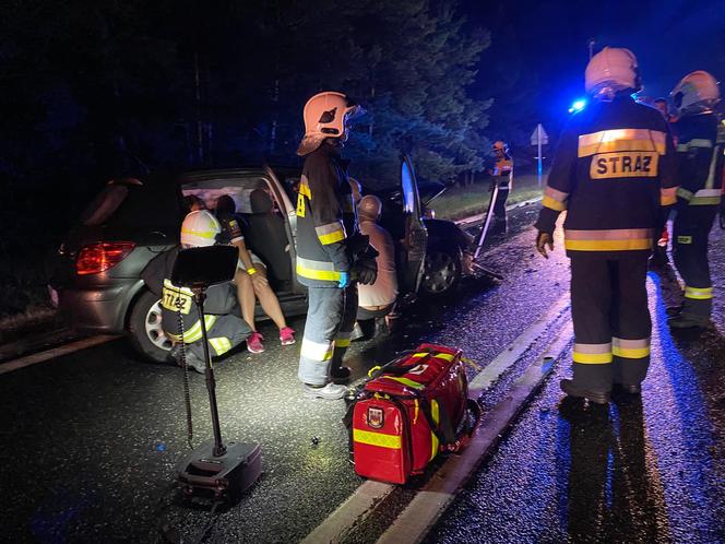 Wypadek na DK 10 w Przyłubiu pod Bydgoszczą! Rannych 7 osób, w tym dzieci [ZDJĘCIA]