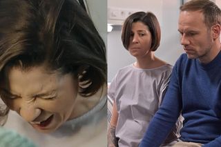 Pierwsza miłość, odcinek 4042: Dramatyczny poród Kingi. Chore dziecko nie przeżyje. Tak zachowa się Janek - ZDJĘCIA, WIDEO
