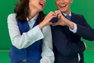 Barwy szczęścia nowa czołówka po wakacjach 2025. Weronika (Maria Świłpa), Błażej Modrzycki (Piotr Ligienza)