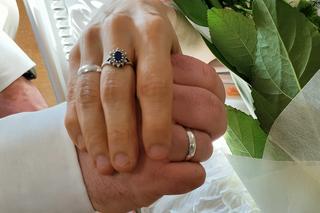 Dorota i Krzysztof wzięli ślub w Narodowym Instytucie Onkologii w Gliwicach