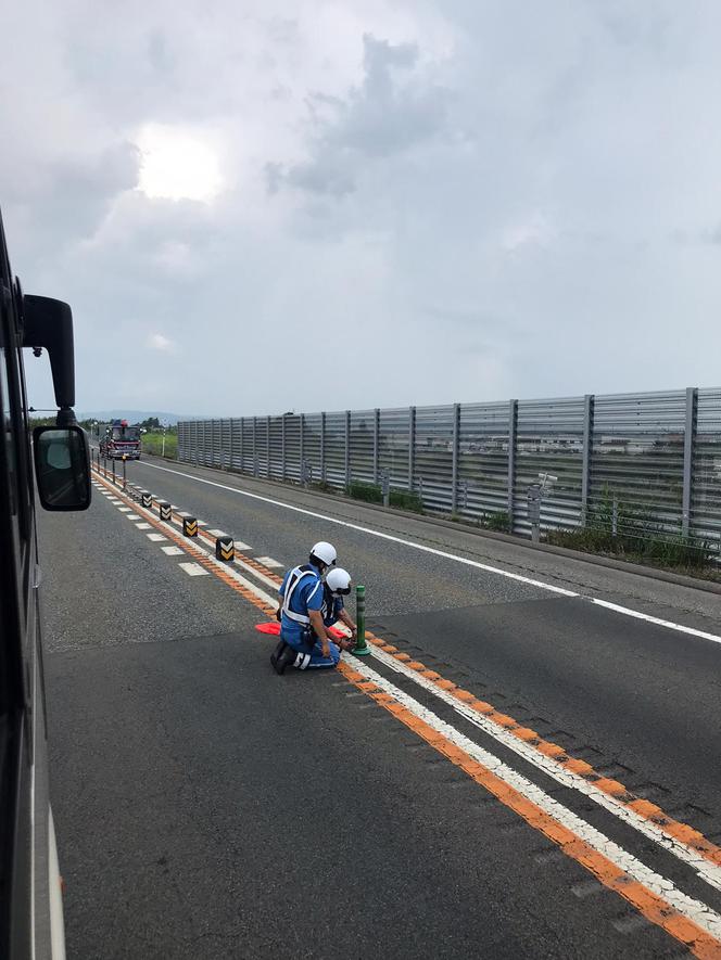 Pożar autokaru lekkoatletów w Tokio