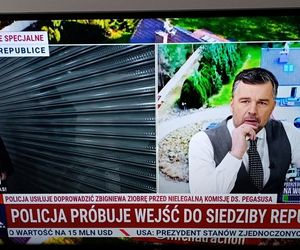 Zbigniew Ziobro w studio TV Republika