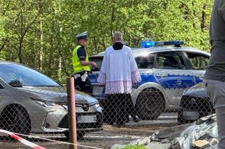 Policja przyjechała na sygnale do kościoła. Proboszcz negocjował, przemówił do wiernych