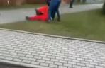 Ojciec ucznia wymierzył sprawiedliwość napastnikowi przed szkołą w Grodkowie